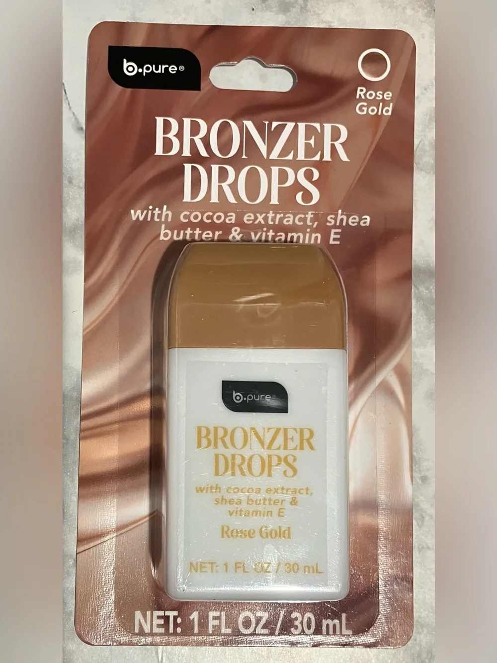 b•pure Bronzer drops in Rose Gold NWT